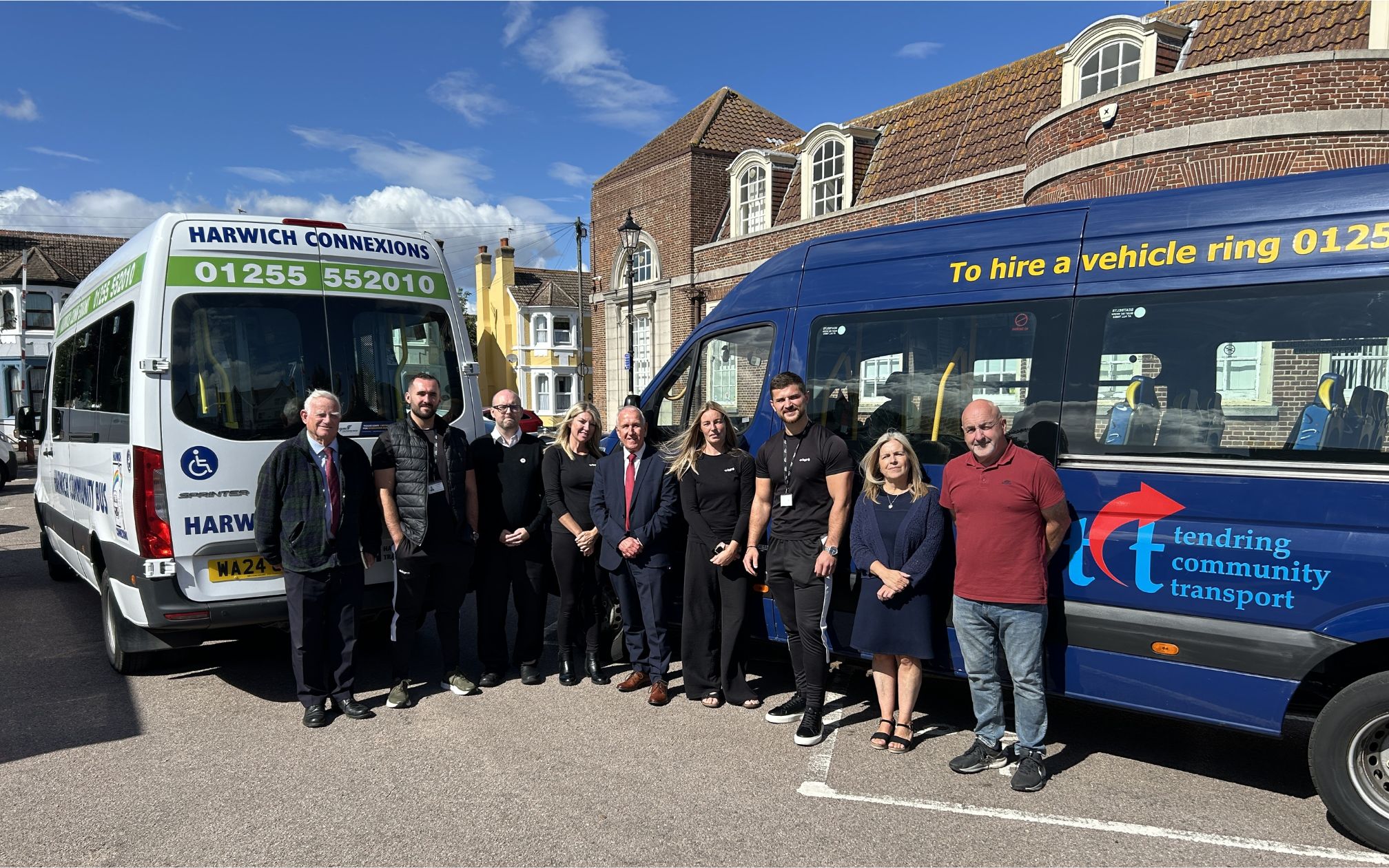 Hat-trick of brand new minibuses set to support community after successful £180k funding programme