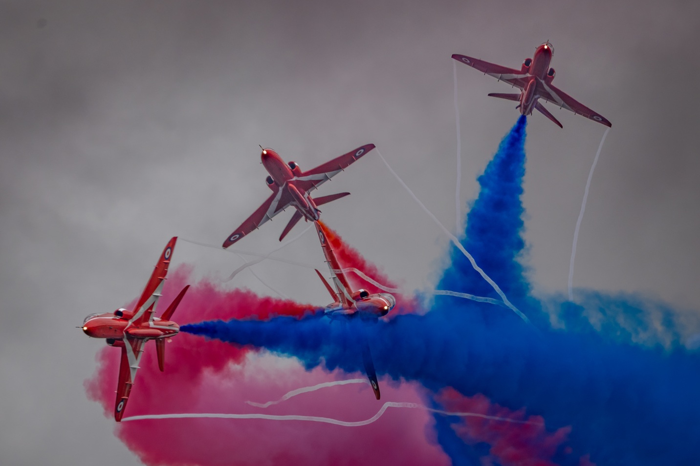 Planes flying at Clacton Airshow 2025