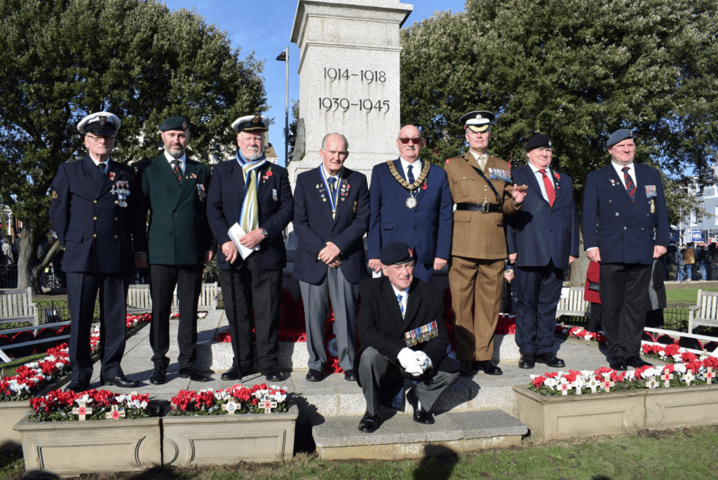 Clacton pays tribute at moving Remembrance Sunday service and parade