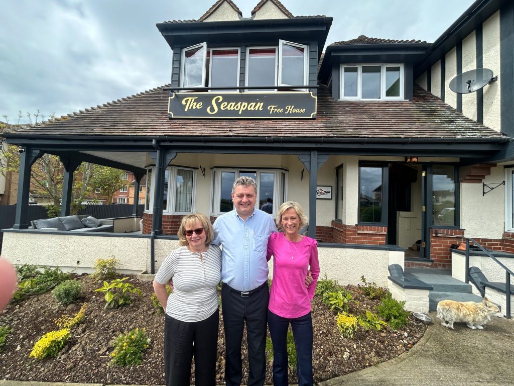 Cheers! Pub owners toast revamp supported by TDC shopfront grant scheme